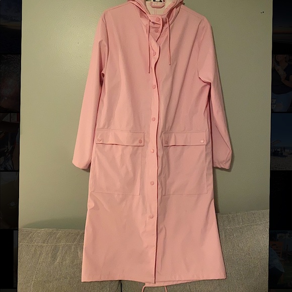 Topshop Jackets & Blazers - Pink Top Shop Raincoat - Super cute if you’re going out on a rainy day